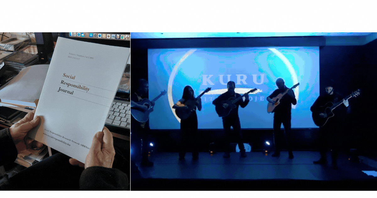 Social Responsibility Journal Founder - Celebrating a Birthday and History First SRJ issue and happy birthday